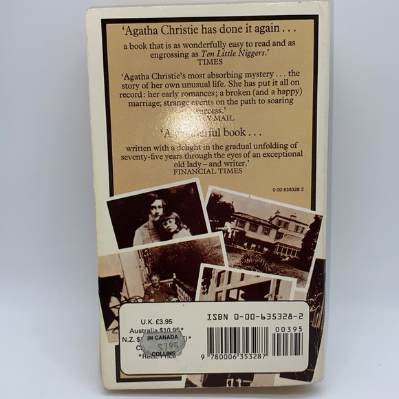 Agatha Christie An Autobiography Softcover Book Fontana - Picture 3 of 10